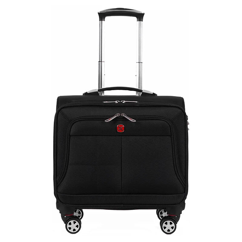 Oxford Cloth Waterproof and Wear-resistant Carry-on Suitcase Business Spinner Wheel
