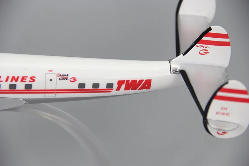 L1049 L-1049  TWA Lockheed Airplane Model (1:125 Scale)