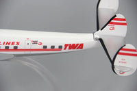 Thumbnail for L1049 L-1049  TWA Lockheed Airplane Model (1:125 Scale)