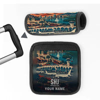Thumbnail for Sharjah International Airport (SHJ) Luggage Handle Covers - 3D Full Print + Name