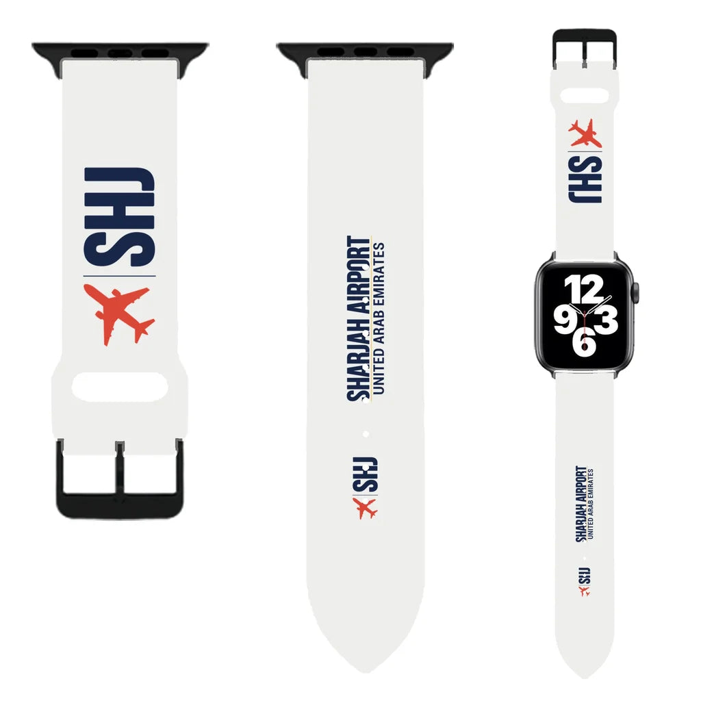 WBV6 | Sharjah International Airport SHJ | White (Metal Buckle)