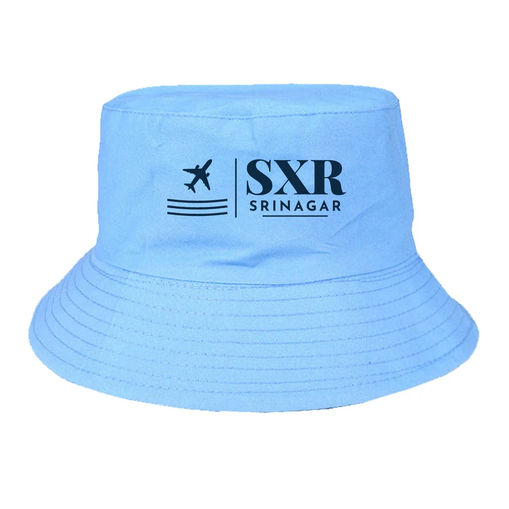 Sheikh ul-Alam International Airport (SXR) summer hat - light blue