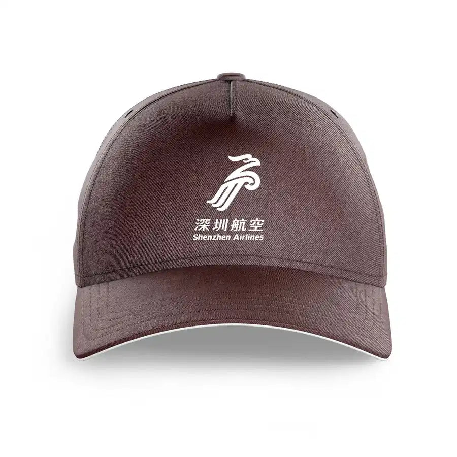 Shenzhen Airlines printed hat - brown