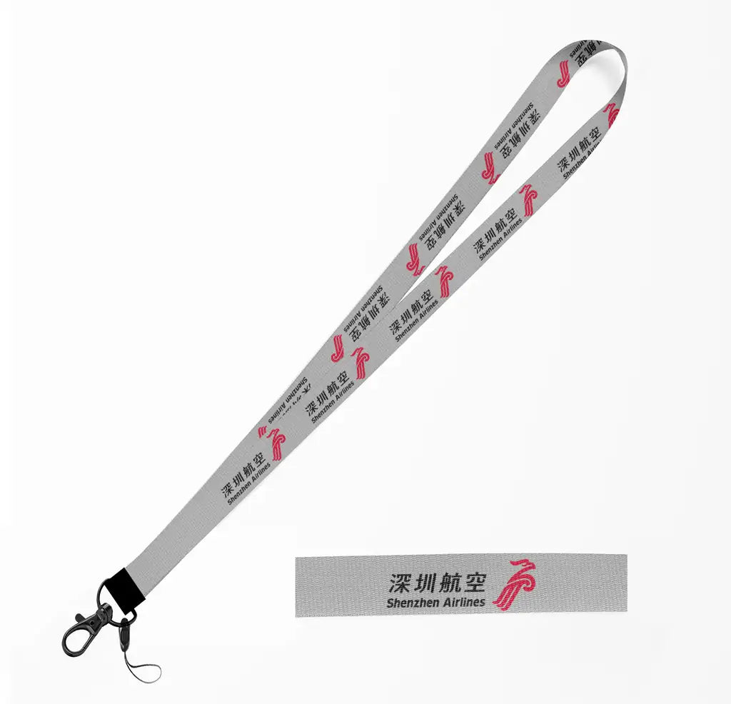 Shenzhen Airlines lanyard - light gray