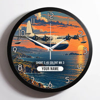 Thumbnail for Short S.45 Solent Mk 3 - 3D + Name - Framed - Full Print