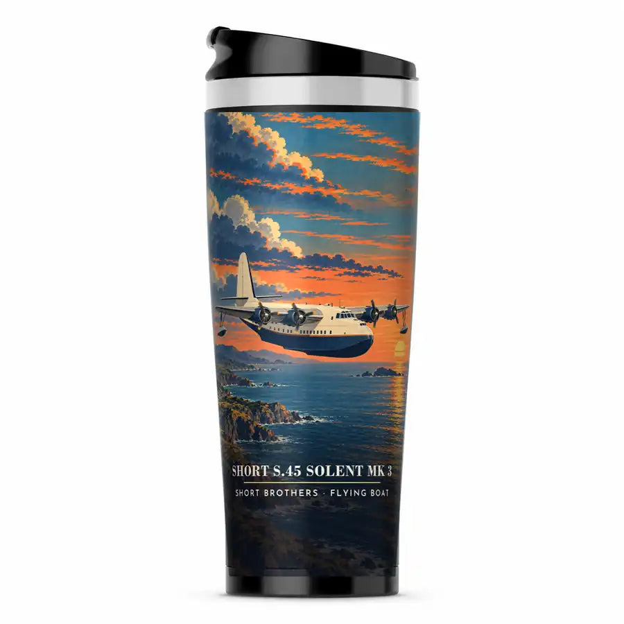 Short S.45 Solent Mk 3 - 3D - Stainless Steel (No Holder) - Full Print