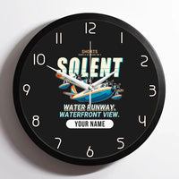 Thumbnail for Short S.45 Solent Mk 3 - Cartoon + Name - Framed - Black