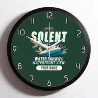 Thumbnail for Short S.45 Solent Mk 3 - Cartoon + Name - Framed - Dark Green