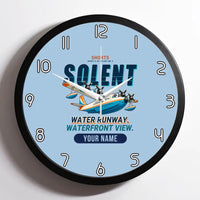Thumbnail for Short S.45 Solent Mk 3 - Cartoon + Name - Framed - Light Blue