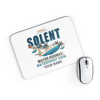 Thumbnail for Short S.45 Solent Mk 3 - Cartoon + Name - Mouse Pad - White
