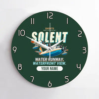 Thumbnail for Short S.45 Solent Mk 3 - Cartoon + Name - No Frame - Dark Green