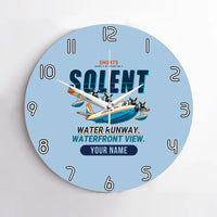 Thumbnail for Short S.45 Solent Mk 3 - Cartoon + Name - No Frame - Light Blue