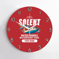 Thumbnail for Short S.45 Solent Mk 3 - Cartoon + Name - No Frame - Red