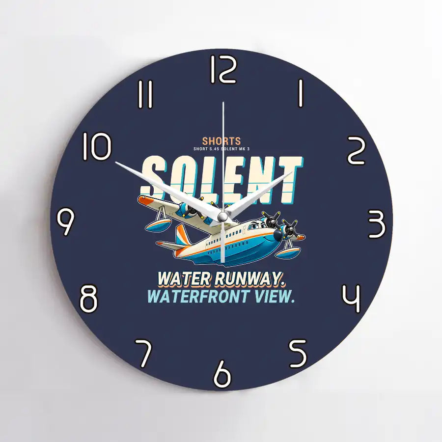Short S.45 Solent Mk 3 - Cartoon - No Frame - Navy Blue