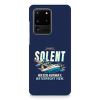 Thumbnail for Short S.45 Solent Mk 3 - Cartoon - Samsung Case - Navy Blue