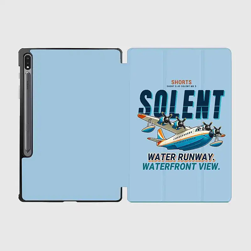 Short S.45 Solent Mk 3 - Cartoon - Samsung Tablet - Light Blue