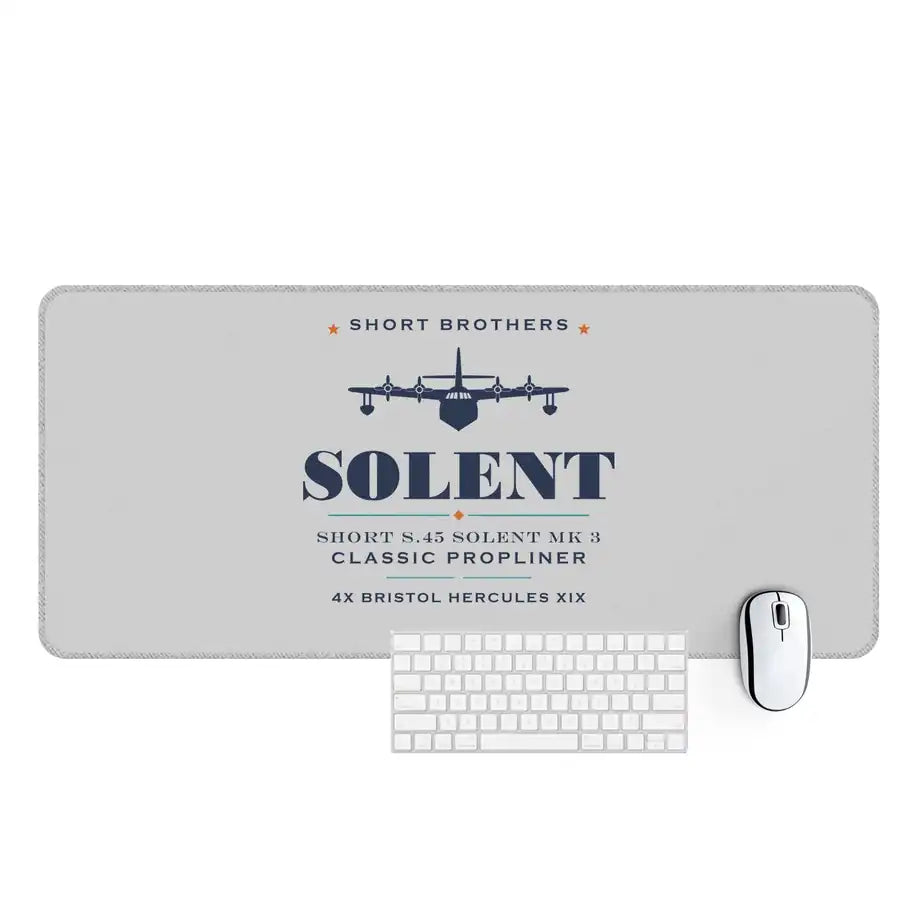Short S.45 Solent Mk 3 - Heritage - Desk Mat - Light Gray