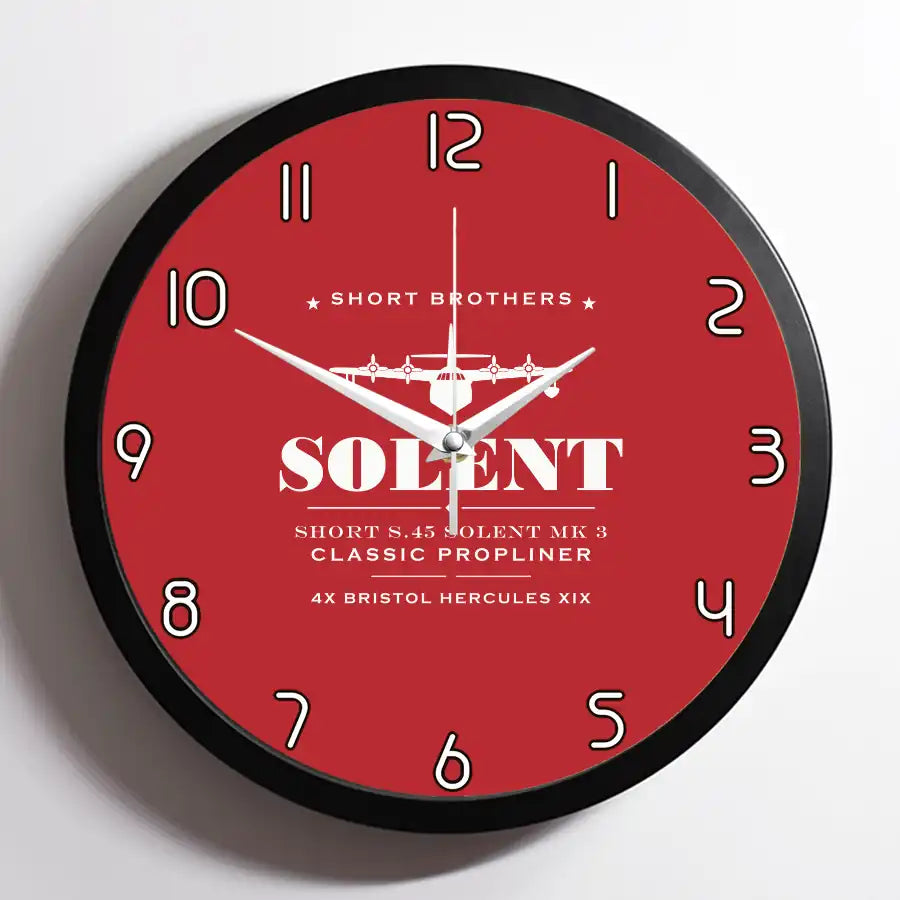 Short S.45 Solent Mk 3 - Heritage - Framed - Red