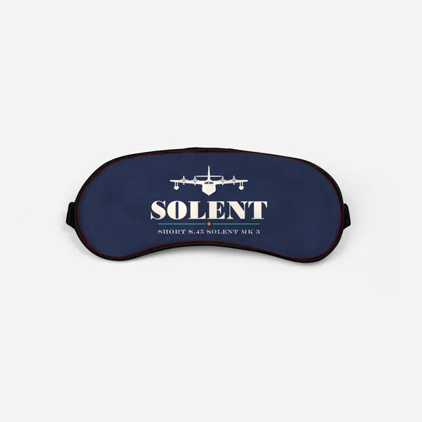 Short S.45 Solent Mk 3 - Heritage - Sleep Mask - Navy Blue