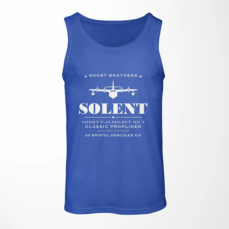 Short S.45 Solent Mk 3 - Heritage - Tank Top - Blue