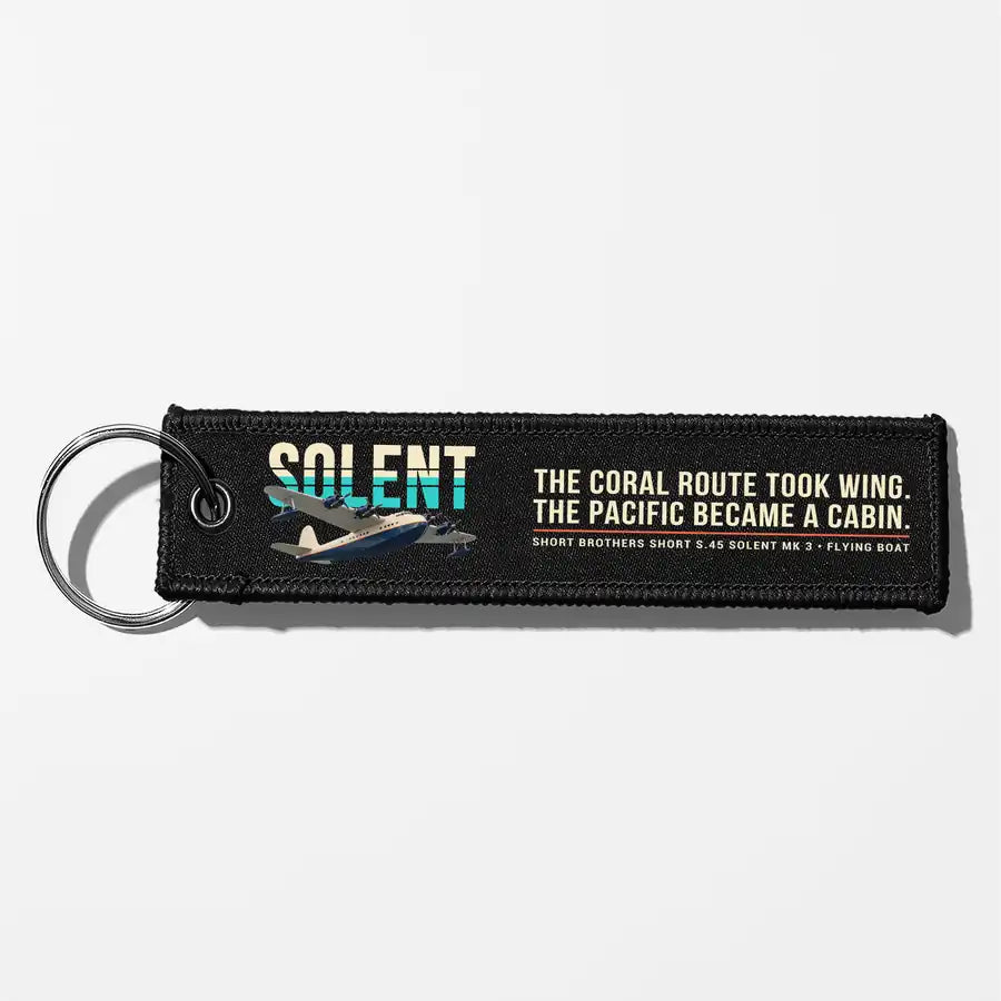Short S.45 Solent Mk 3 Aviator Key Chains - Black - Original