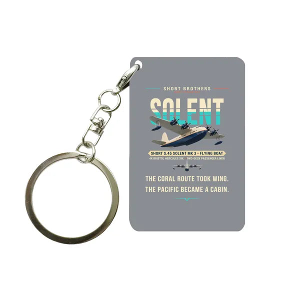 Short S.45 Solent Mk 3 - Original - Key Chain - Gray