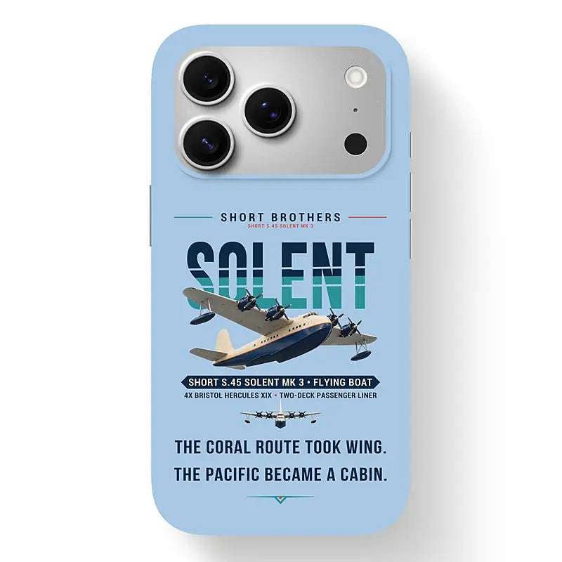 Short S.45 Solent Mk 3 - Original - MagSafe iPhone 17 Pro - Light Blue