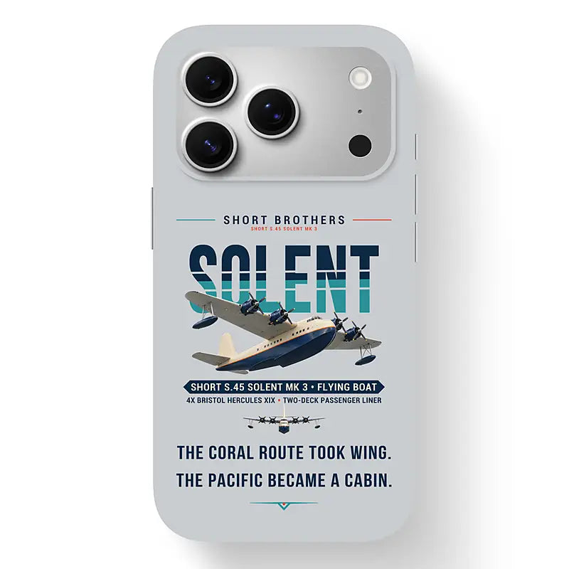 Short S.45 Solent Mk 3 - Original - MagSafe iPhone 17 Pro - Light Gray