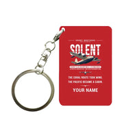 Thumbnail for Short S.45 Solent Mk 3 - Original + Name - Key Chain - Red