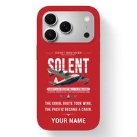 Thumbnail for Short S.45 Solent Mk 3 - Original + Name - MagSafe iPhone 17 Pro - Red