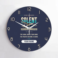 Thumbnail for Short S.45 Solent Mk 3 - Original + Name - No Frame - Navy Blue