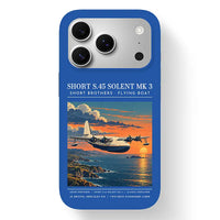 Thumbnail for Short S.45 Solent Mk 3 - Poster - MagSafe iPhone 17 Pro - Blue