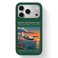 Thumbnail for Short S.45 Solent Mk 3 - Poster - MagSafe iPhone 17 Pro - Dark Green