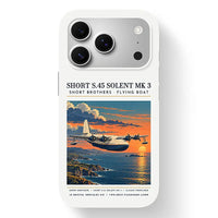 Thumbnail for Short S.45 Solent Mk 3 - Poster - MagSafe iPhone 17 Pro - White