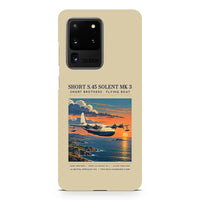 Thumbnail for Short S.45 Solent Mk 3 - Poster - Samsung Case - Beige