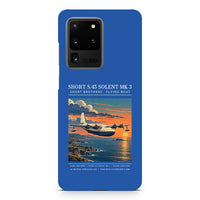 Thumbnail for Short S.45 Solent Mk 3 - Poster - Samsung Case - Blue