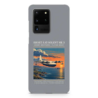 Thumbnail for Short S.45 Solent Mk 3 - Poster - Samsung Case - Gray