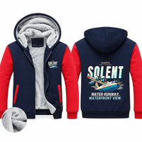 Thumbnail for Short S.45 Solent Mk 3 Zipped Sweatshirts - Cartoon - Navy & Red