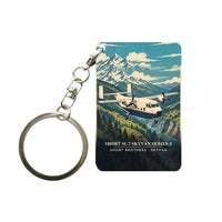 Thumbnail for Short SC.7 Skyvan Series 3 - 3D - Key Chain - Full Print
