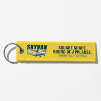 Thumbnail for Short SC.7 Skyvan Series 3 Aviator Key Chains - Yellow - Cartoon