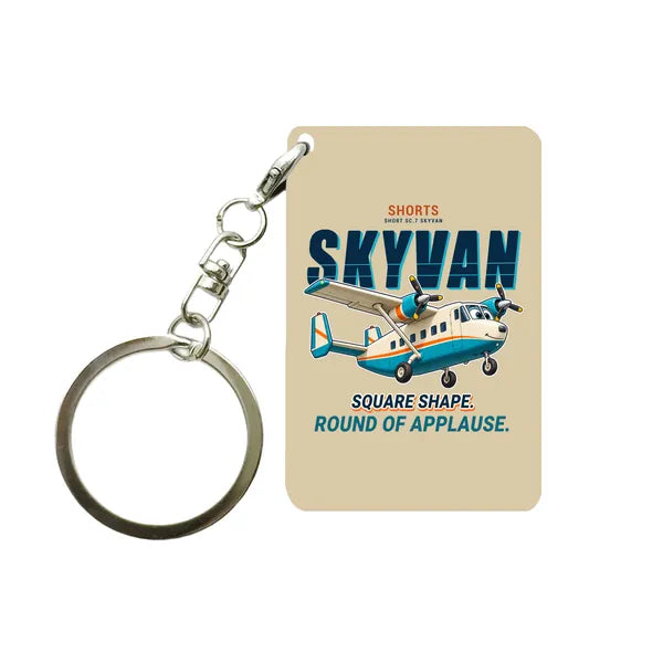 Short SC.7 Skyvan Series 3 - Cartoon - Key Chain - Beige