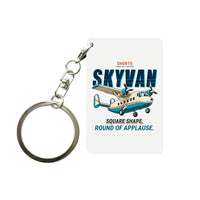 Thumbnail for Short SC.7 Skyvan Series 3 - Cartoon - Key Chain - White