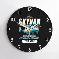 Thumbnail for Short SC.7 Skyvan Series 3 - Cartoon + Name - No Frame - Black