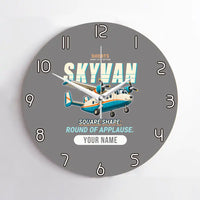 Thumbnail for Short SC.7 Skyvan Series 3 - Cartoon + Name - No Frame - Gray