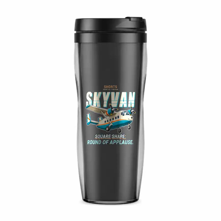 Short SC.7 Skyvan Series 3 - Cartoon - Plastic (No Holder) - Gray