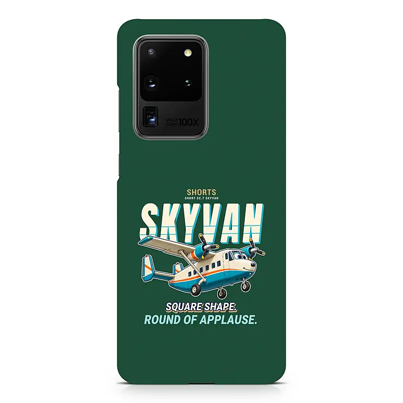 Short SC.7 Skyvan Series 3 - Cartoon - Samsung Case - Dark Green