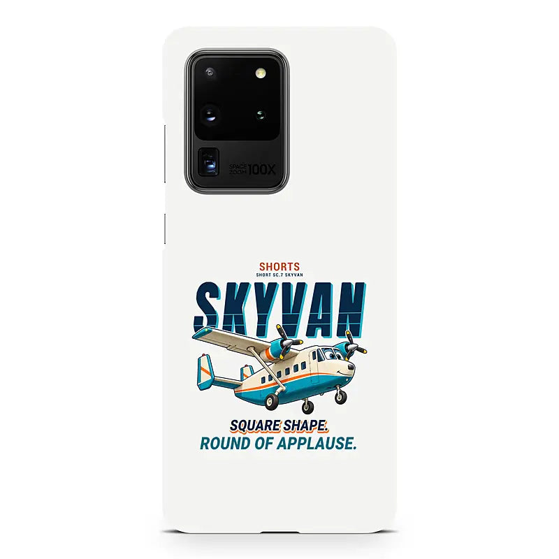 Short SC.7 Skyvan Series 3 - Cartoon - Samsung Case - White