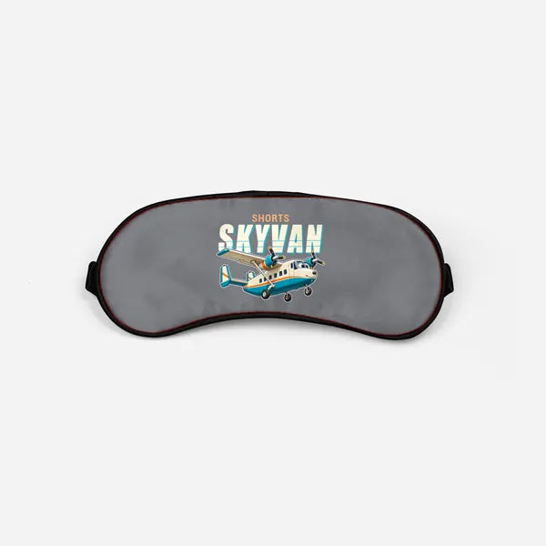 Short SC.7 Skyvan Series 3 - Cartoon - Sleep Mask - Gray