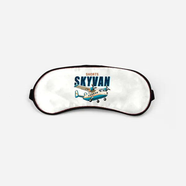 Short SC.7 Skyvan Series 3 - Cartoon - Sleep Mask - White