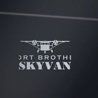 Thumbnail for Short SC.7 Skyvan Series 3 - Heritage Die-Cut - Silver - Die-Cut - Close-up